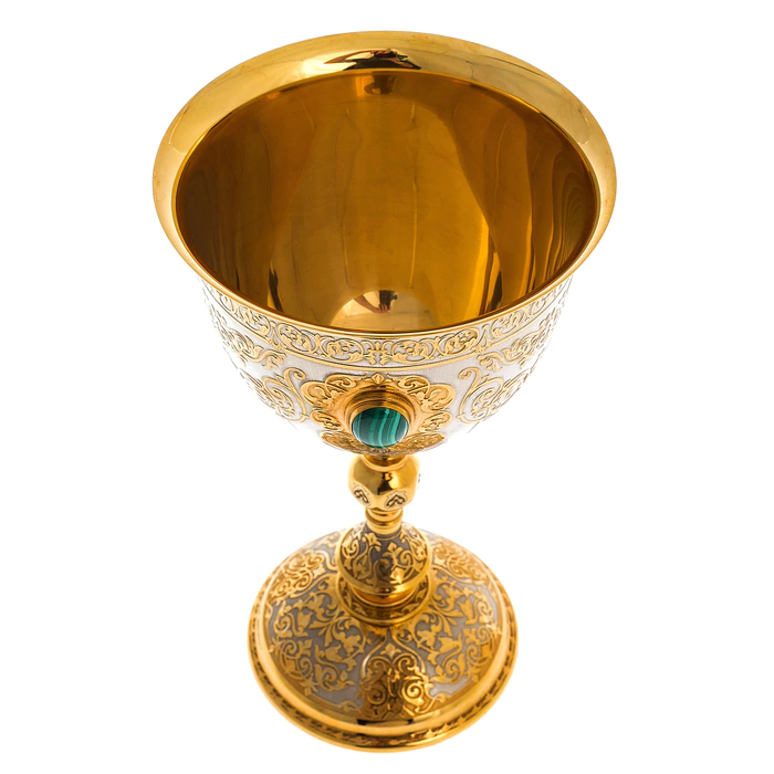 The Cup of "Omnipotence" with malachite, Zlatoust
