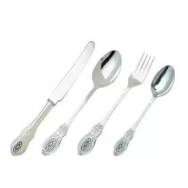 Столовый набор из серебра "Купеческий" на 1 персону