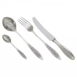 Столовый набор из серебра "Гармония" на 1 персону