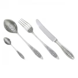 Столовый набор из серебра "Прованс" на 1 персону