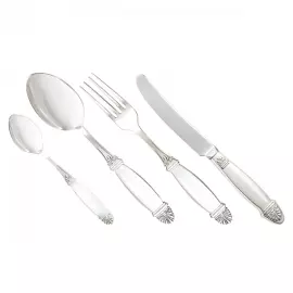 Столовый набор из серебра "Вивальди" на 1 персону