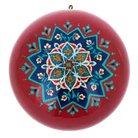 Набор деревянных ёлочных шаров "Палехские сказки" в подарочной коробке Набор деревянных ёлочных шаров "Палехские сказки" в подарочной коробке