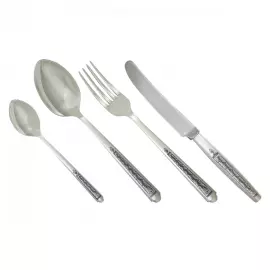Столовый набор из серебра "Александрия" на 1 персону