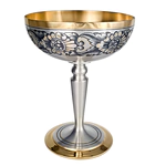 Silver Ice Cream Bowl