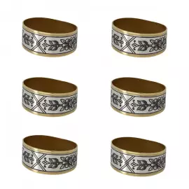 Серебряный набор для сервировки стола "Астра"