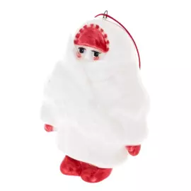 Набор фарфоровых ёлочных игрушек "Зима" в подарочной коробке