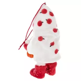 Набор фарфоровых ёлочных игрушек "Зима" в подарочной коробке