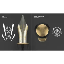 Перьевая ручка LAPIS LAZULI DUOFOLD 100TH, перо F Перьевая ручка LAPIS LAZULI DUOFOLD 100TH, перо F