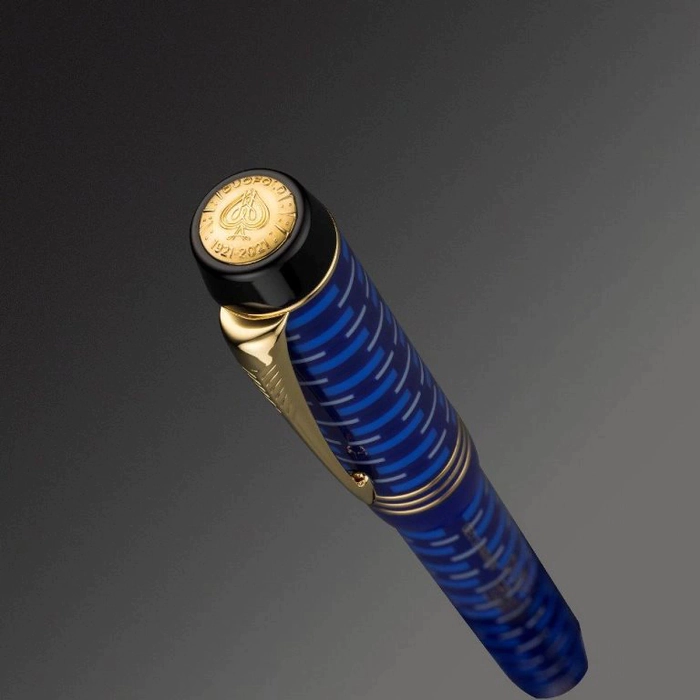 LAPIS LAZULI DUOFOLD 100TH fountain pen, pen F
