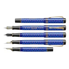 Перьевая ручка LAPIS LAZULI DUOFOLD 100TH, перо F Перьевая ручка LAPIS LAZULI DUOFOLD 100TH, перо F