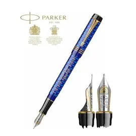 Перьевая ручка LAPIS LAZULI DUOFOLD 100TH, перо F Перьевая ручка LAPIS LAZULI DUOFOLD 100TH, перо F