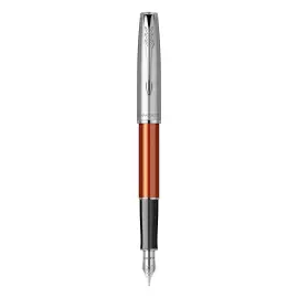 Перьевая ручка Parker Sonnet Essentials Orange SB Steel CT, перо F