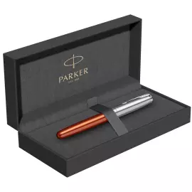 Перьевая ручка Parker Sonnet Essentials Orange SB Steel CT, перо F