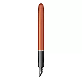 Перьевая ручка Parker Sonnet Essentials Orange SB Steel CT, перо F
