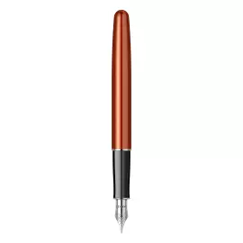 Перьевая ручка Parker Sonnet Essentials Orange SB Steel CT, перо F