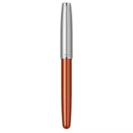 Перьевая ручка Parker Sonnet Essentials Orange SB Steel CT, перо F
