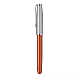 Перьевая ручка Parker Sonnet Essentials Orange SB Steel CT, перо F