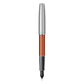 Перьевая ручка Parker Sonnet Essentials Orange SB Steel CT, перо F