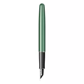 Parker Sonnet Essentials Green SB Steel CT fountain pen, pen F