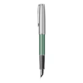 Parker Sonnet Essentials Green SB Steel CT fountain pen, pen F