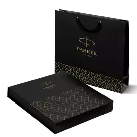 Подарочный набор: шариковая ручка Parker IM Premium K318 Pearl GT с ежедневником