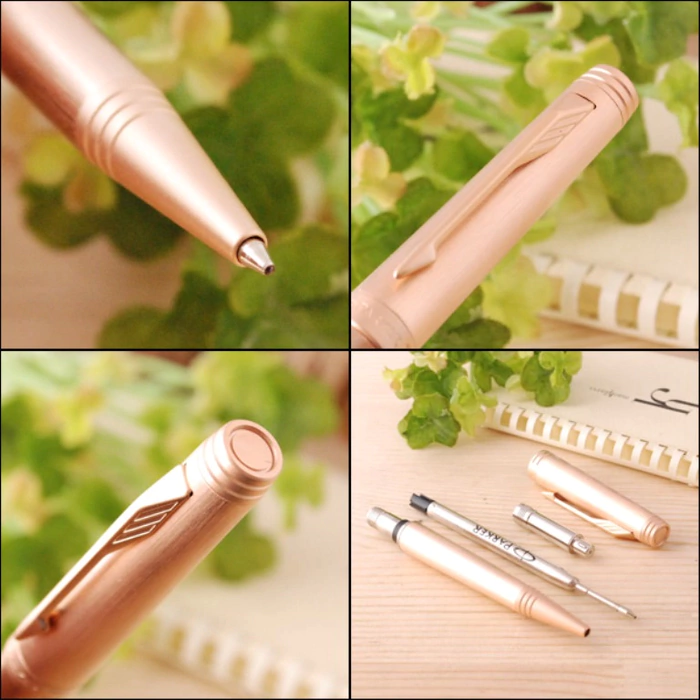 Parker Premier Monochrome K564 ballpoint pen, Pink Gold PVD