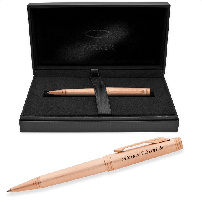 Parker Premier Monochrome K564 ballpoint pen, Pink Gold PVD