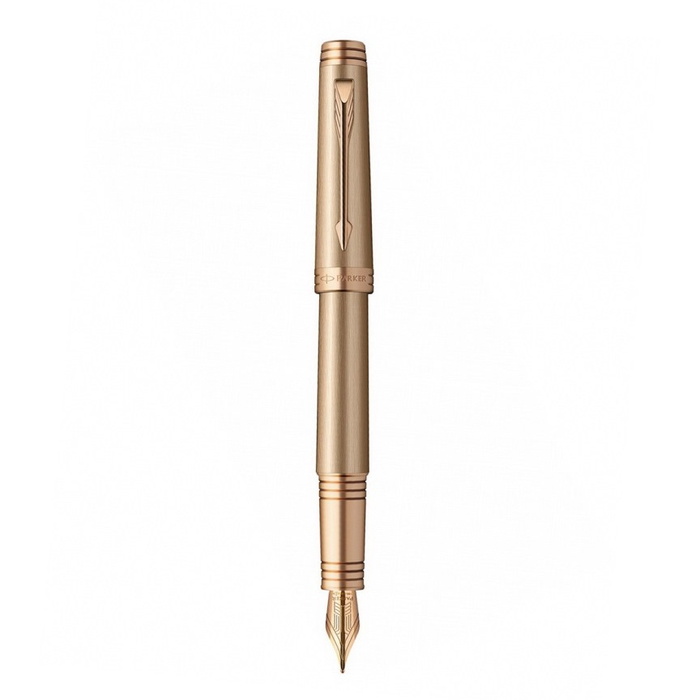 Parker Premier Monochrome F564 fountain pen, Pink Gold PVD