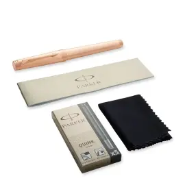 Перьевая ручка Parker Premier Monochrome F564, Pink Gold PVD Перьевая ручка Parker Premier Monochrome F564, Pink Gold PVD