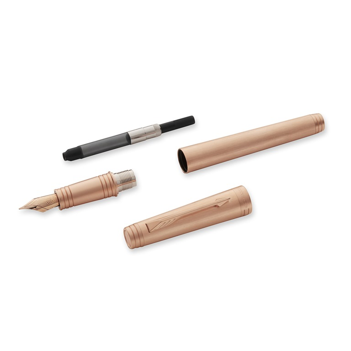 Parker Premier Monochrome F564 fountain pen, Pink Gold PVD