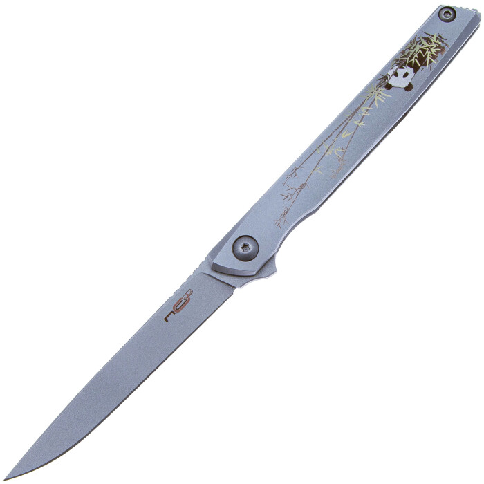 Folding knife NC Custom Stylus "Panda" (AUS-10, steel)