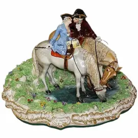 Статуэтка "Конная прогулка" Статуэтка "Конная прогулка"