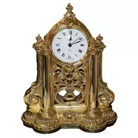 Каминные часы с маятником, цвет: золотой