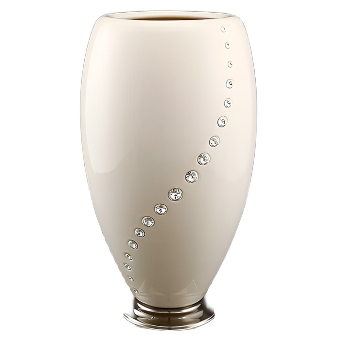 Ivory vase "Diamante"