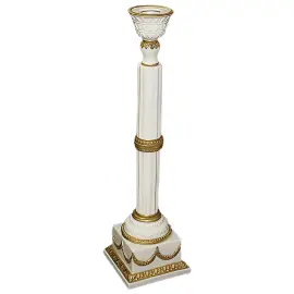 Подсвечник на одну свечу фарфоровый Подсвечник на одну свечу фарфоровый