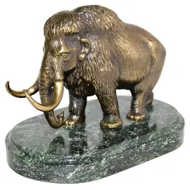 Скульптура бронзовая "Мамонт" Скульптура бронзовая "Мамонт"