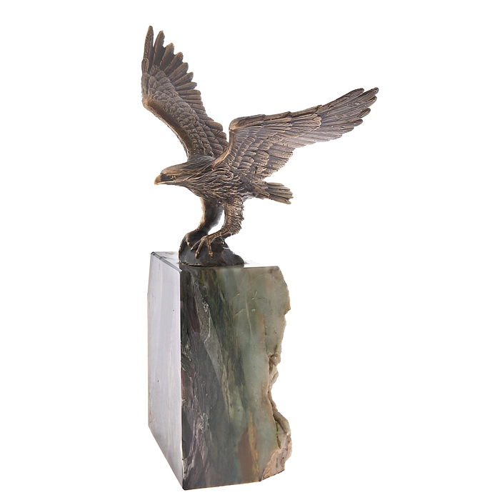 Bronze statuette "Proud Eagle"