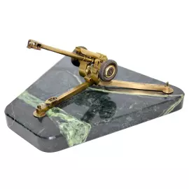 Скульптура бронзовая "Гаубица"