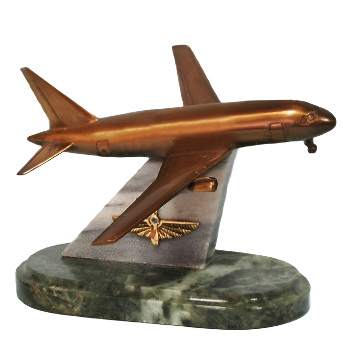 Bronze sculpture "Airplane"
