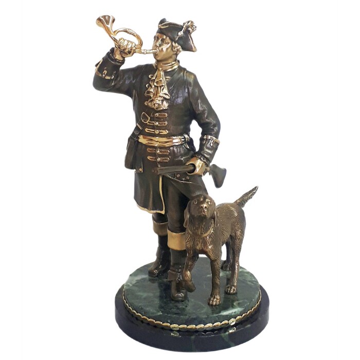 Bronze statuette "Hunter"