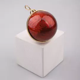 6pcs Jewelry Christmas Balls Set, Red