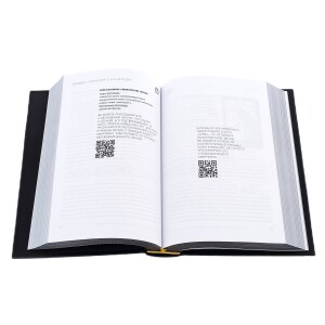 The leather-bound book "Karmalojik"
