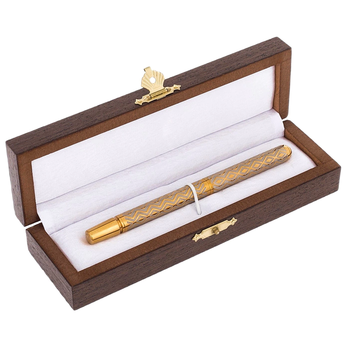 Ballpoint pen with cubic zirconia, Zlatoust