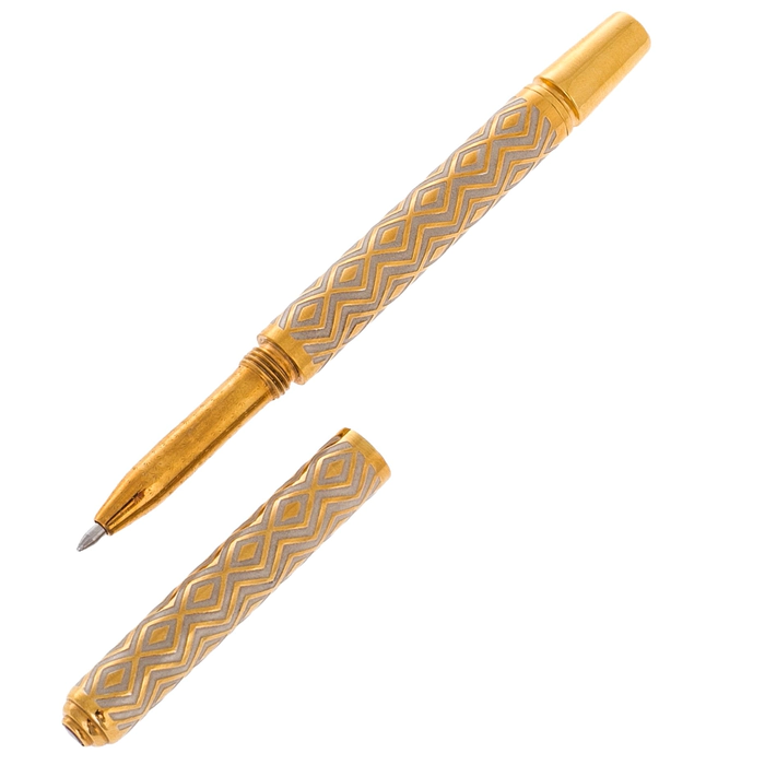 Ballpoint pen with cubic zirconia, Zlatoust