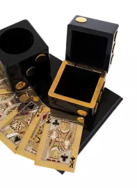 Настольный набор из долерита "Игрок" Златоуст