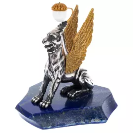 Souvenir "Griffin" on lapis lazuli