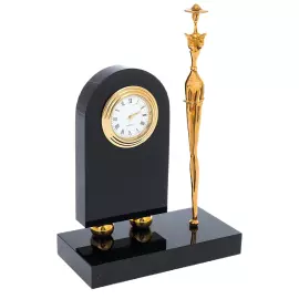 Onyx table clock "Model"