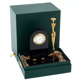 Onyx table clock "Model"