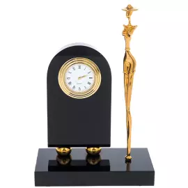 Onyx table clock "Model"