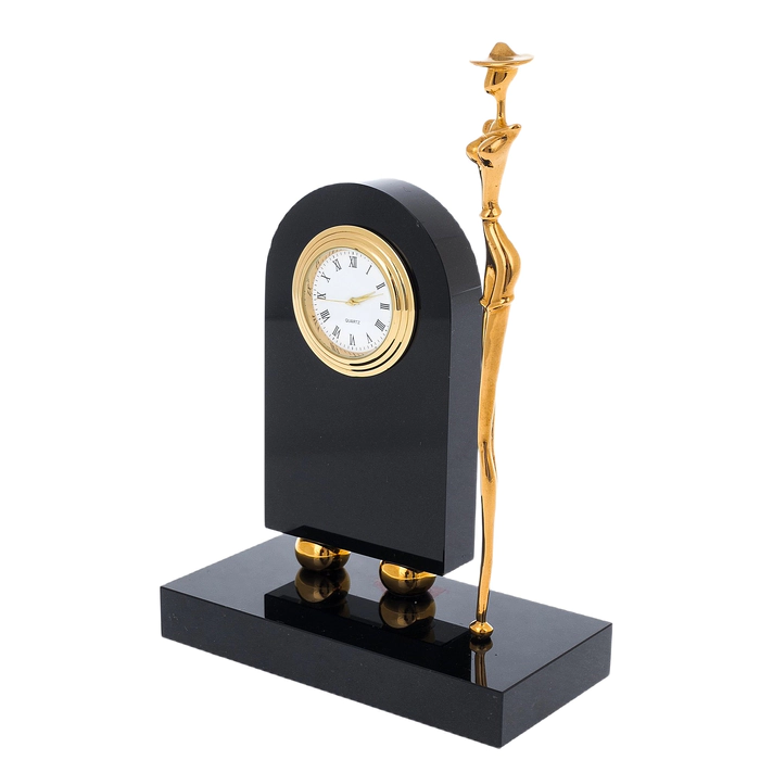 Onyx table clock "Model"